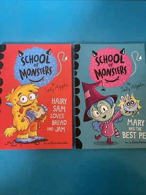 School Of Monsters By Sally Rippin Hairy Sam Loves Bread/ Mary Have The Best Pet - Image 1 of 4