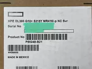 HPE DL380 Gen10+Plus 8SFF Xeon 5315Y 8C 32GB MR416i-p 800W PSU SATA/SAS/NVMe 10G - Picture 1 of 4