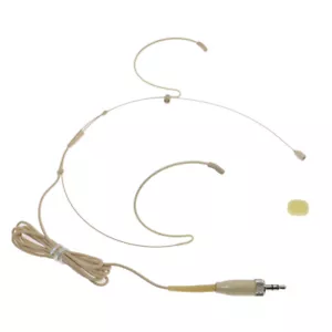 Micrófono HeadMic de doble oreja para auriculares Sennheiser ew100 sk100 G1 G3 G4 - Imagen 1 de 6
