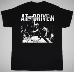 Retro At The Drive In Posters Band Short Sleeve Black All Size Shirt AR1306 - Picture 1 of 3