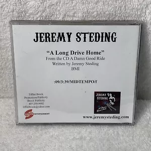 Jeremy Steding Single CD A long Drive Home Rare - Picture 1 of 3