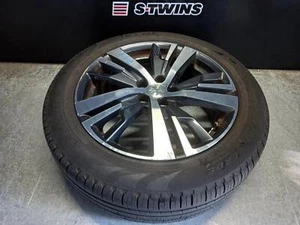 PEUGEOT 3008 WHEEL ALLOY FACTORY, 18X7.5IN, 5 SPOKE, SILVER/BLACK, LOS ANGELES T - Picture 1 of 3