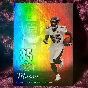 Maglia Derrick Mason 2006 Flair Showcase #9 come nuova Ravens MSU Spartans rifrattoređź’™ - Foto 1 di 4