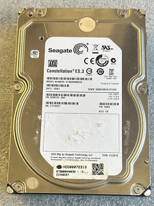 Seagate Constellation ES.3,ST3000NM0033,3TB 7.2K RPM 128 MB Cache 3.5" SATA HD - Picture 1 of 2