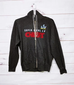 Fanatics NFL Team Apparel Super Bowl LV Chiefs Full Zip Hoodie Gr. L grau - Bild 1 von 8