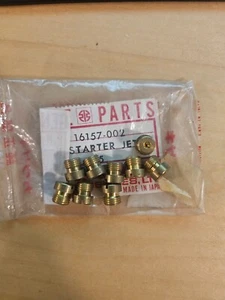 OEM Kawasaki Carburetor Starter Jet # 72 NOS NEW 16157-002 '74-77 KZ KZ400 LOT!! - Picture 1 of 1