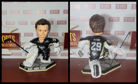 Marc Andre Fleury Bobblehead Pittsburgh Penguins Minnesota Wild Las Vegas Cover