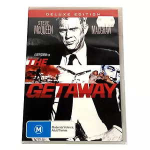 The Getaway Deluxe Edition DVD (1972) Region 4 Steve McQueen Brand New & Sealed - Picture 1 of 13