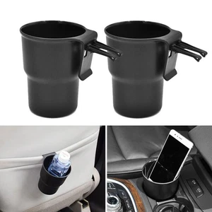 2x Universal Cup Holder Drink Bottle Air Vent Door Mount Stand Car Accessories - Foto 1 di 13