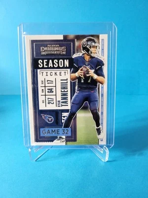 2020 Panini Contenders Football Ryan Tannehill #9 Tennessee Titans  - Image 1 of 3