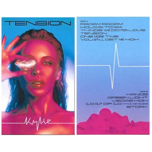 Kylie: Tension - Limited Edition Pink Cassette Album with Alternative Artwork - Picture 1 of 2