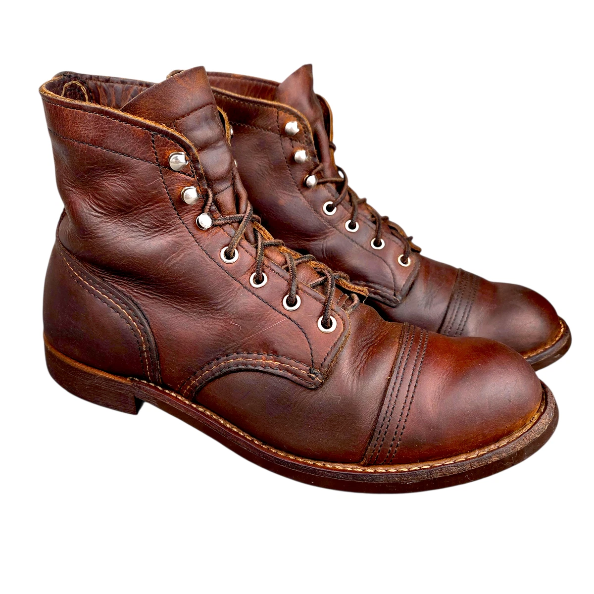 Red Wing Shoes Red Wing Iron Ranger Brown Boots for Men for Sale