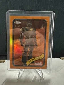2025 Topps Chrome Marvel - Sentinel (#33) - Orange /25 - Picture 1 of 1