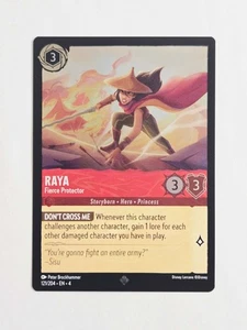 Raya Fierce Protector COLD FOIL 121/204 - Ursula's Return Lorcana - Bild 1 von 1