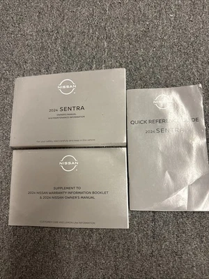 Manual do proprietário Nissan Sentra 2024 FRETE GRÁTIS - Imagem 1 de 2