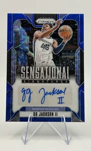 2024-25 GG JACKSON PRIZM CHOICE BLUE SENSATIONAL SIGNATURES AUTO /49 GRIZZLIES - Picture 1 of 2