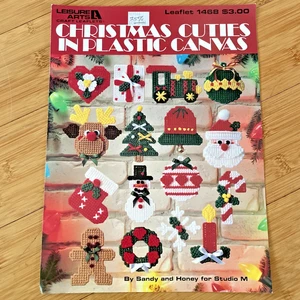 Artes de ocio - Cuties de Navidad en lona de plástico - Folleto 1468 arena y miel - Imagen 1 de 3