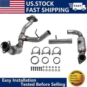 2PCS Catalytic Converter Set Left & Right Side For 2009 2010 Ford F150 5.4L V8 - Picture 1 of 10