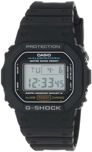 Casio G-Shock DW5600E-1V Digital Multi-Function Black Resin Men's Watch - Picture 1 of 4