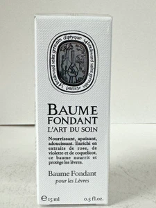 Diptyque Baume Fondant Nourishing Lip Balm .5 fl oz , 15 ml. Full size, sealed - Picture 1 of 3