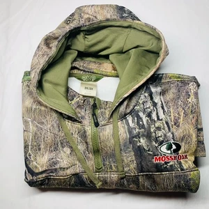 EHG Elite Mens Hoodie Size 2XL XXL Rio Camo 2-Pocket Quarter Zip Hunting MWCQ009 - Picture 1 of 24