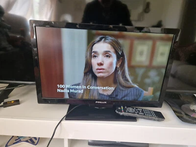 Slim Finlux 22-Inch HD TV with Built-In DVD Player  Excellent condition - Image 1 of 4