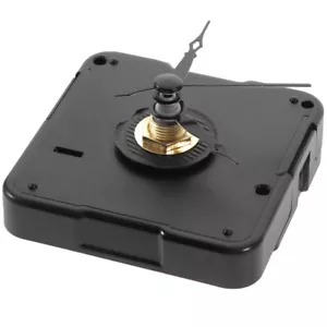 Clock Works Replacement Kit DIY Table Movement Black Second Clocks Bulk Small - Picture 1 of 12