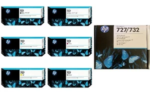 ORYGINALNE WKŁADY ATRAMENTOWE HP727 300ML / GŁOWICE DRUKUJĄCE, WYBÓR 6 KOLORÓW W PARTII - Zdjęcie 1 z 8