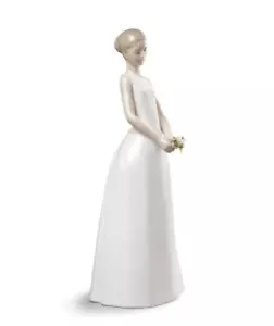 Lladro Collectible Figurine Wedding Day Handmade Porcelain Figure 01009262 - Picture 1 of 12