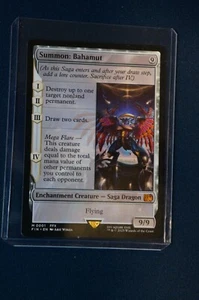 MTG Final Fantasy 2025 "Summon: Bahamut" no. 0001  Non Foil Mythic Rare - Picture 1 of 2