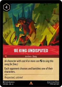 1x Be King Undisputed Ursula's Return Lorcana Disney VO - Foto 1 di 1