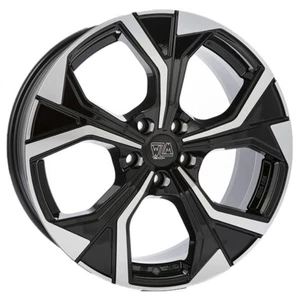 ALUFELGE MSW MSW 43 FUR FORD S-MAX I SERIE 8X19 5X108 GLOSS BLACK FULL POLI A12 - Bild 1 von 4