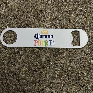 Corona Gay Pride doppelseitiger Flaschenöffner Rainbow Pride! - Bild 1 von 3