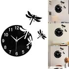 Horloge Murale Vintage Libellule En Acrylique Premium Pour Décoration Intérieu