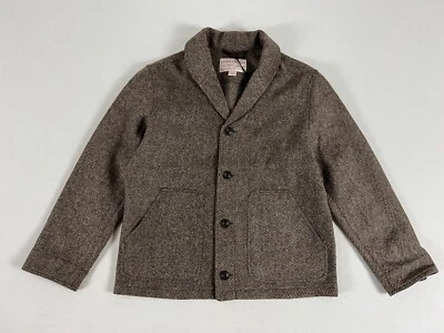 FILSON DECATUR ISLAND WOOL JACKET NATURAL BROWN M NWT - Image 1 of 4