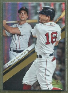 2019 Topps Gold Label - Class 2 - #10 Andrew Benintendi - Boston Red Sox