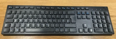 Dell Pro Wireless QWERTY Keyboard No USB Receiver 397CR WK636p - Image 1 of 2