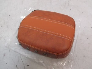 MUSTANG SISSY BAR BROWN STUDDED PAD 75380 INDIAN SCOUT - Picture 1 of 6