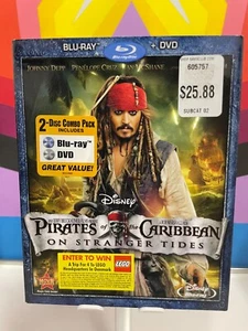 Pirates of The Caribbean on Stranger Tides - Blu-Ray DVD Johnny Depp Slipcover - Imagen 1 de 2