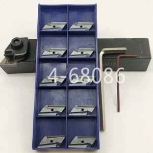 5STCK. KNUX 160405R Hartmetalleinsatz + DKJNR2525M16 Drehmaschine Außendrehwerkzeughalter - Bild 1 von 11