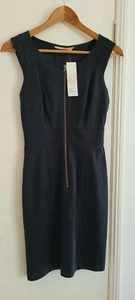 BNWT COOPER ST LITTLE BLACK DRESS RRP $139. Size 6 ZIP FRONT. SHEATH STYLE - Picture 1 of 12