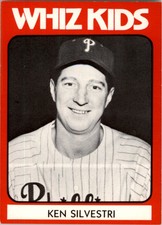 1980 TCMA 1950 PHILADELPHIA PHILLIES WHIZ KIDS - #1 KEN SILVESTRI