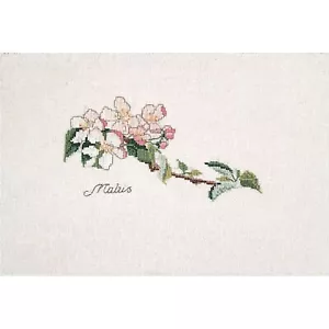 Kreuzstich Packung Blume Von Apfelbaum 1048 thea gouverneur Leinen - Imagen 1 de 4