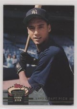 1992-93 Topps Stadium Club Jack Murphy Stadium Box Set Derek Jeter #117 HOF