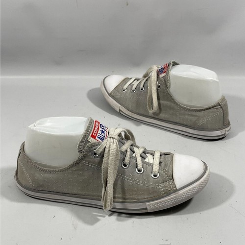 Sneakers basse Converse donna 8 occhielli grigi