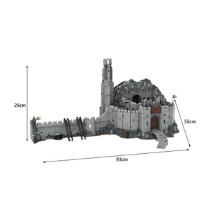 ZITIANYOUBUID Helm's Deep Helms Klamm Zitadelle 6184 teile Spielzeug Bausatz - Bild 1 von 9