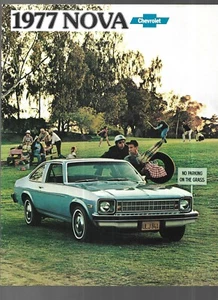 Chevrolet Nova Verkaufsprospekt 1977 - Bild 1 von 7