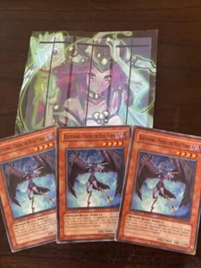3x Blackwing - Shura the Blue Flame Raging Battle 1s Ed Light Play Yugioh - Picture 1 of 1