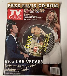 TV GUIDE VIVA LAS VEGAS COVER- ELVIS COLLECTIBLE CD-ROM FROM DECEMBER, 2006 - Picture 1 of 2