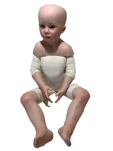DOLL PORCELAIN MOVEABLE LIMBS 1992 MANDY THE DOLL ARTWORK BY RUPERT - Picture 1 of 14